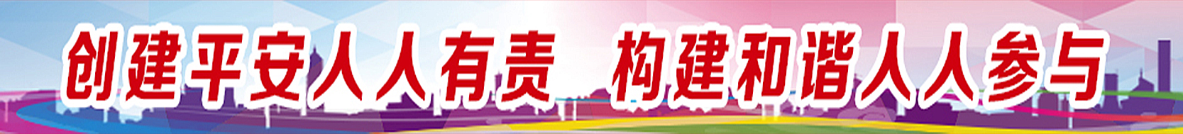 創(chuàng)建平安人人有責(zé)構(gòu)建和諧人人參與