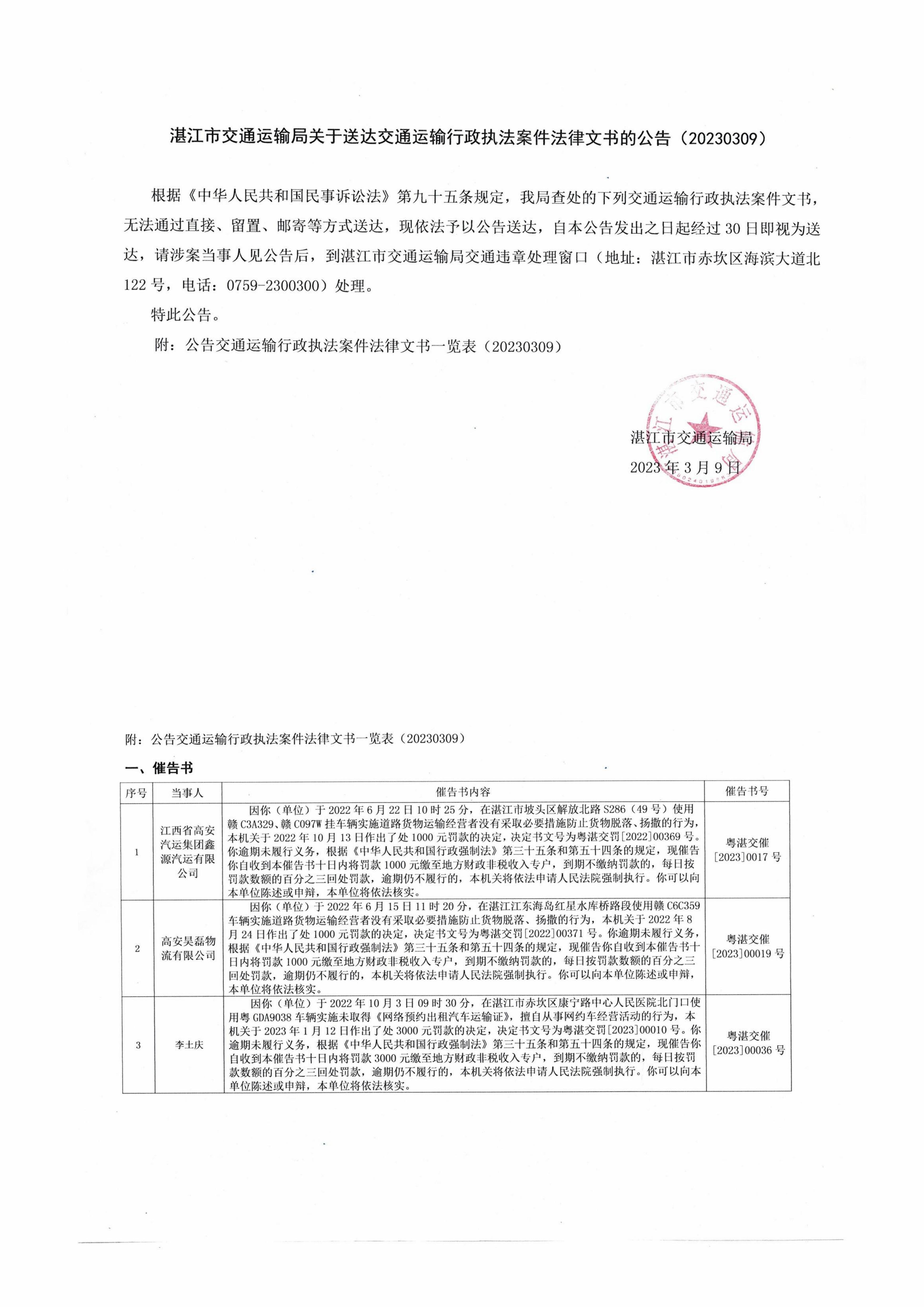 湛江市交通運(yùn)輸局文書送達(dá)公告20230309（長(zhǎng)截圖）(1).jpg