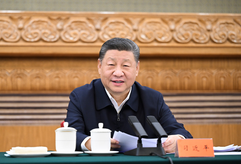 2月17日，中共中央總書記、國家主席、中央軍委主席習(xí)近平在京出席民營企業(yè)座談會并發(fā)表重要講話。圖片來源：新華網(wǎng).jpg