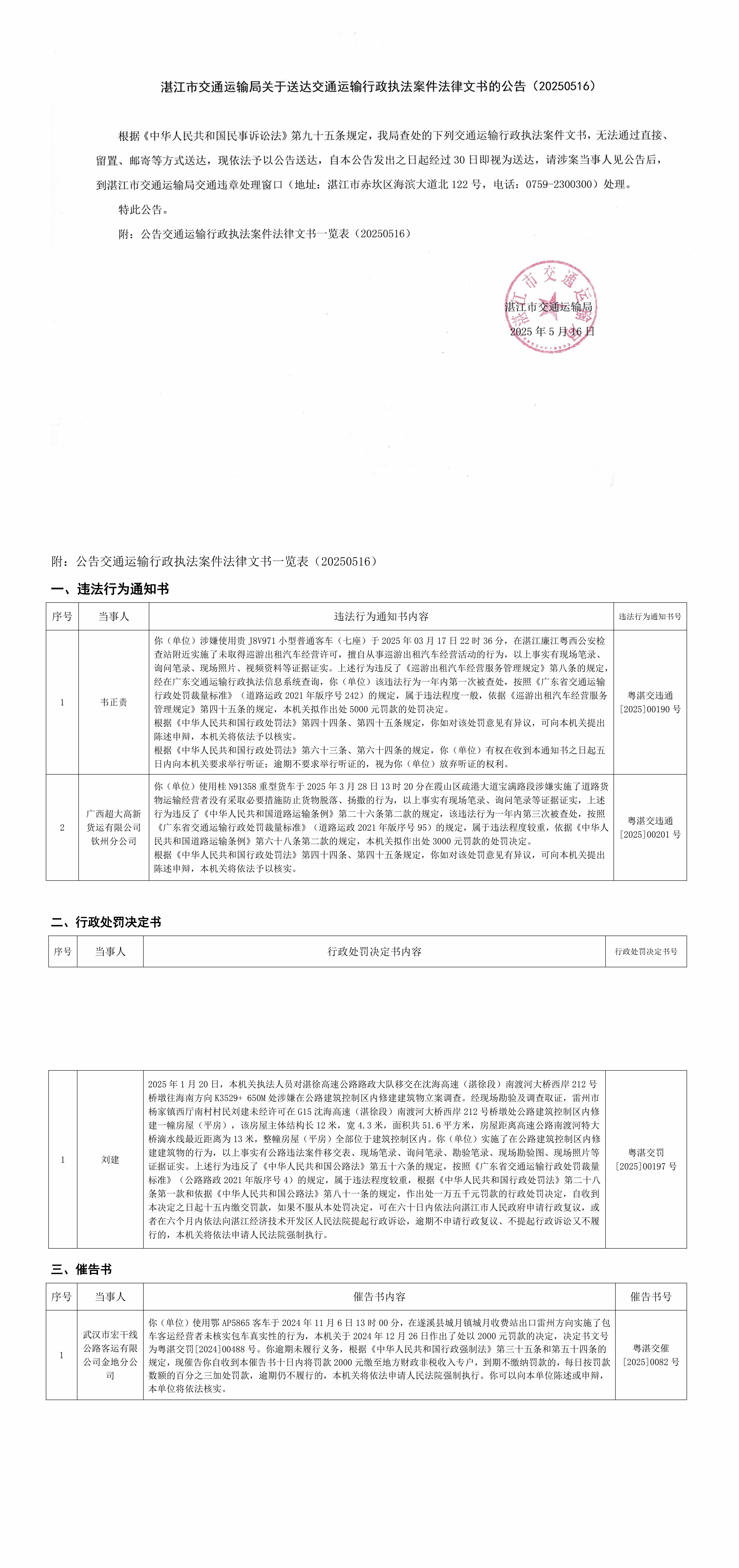 湛江市交通運(yùn)輸局文書(shū)送達(dá)公告20250516.jpg
