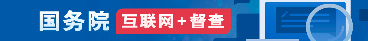國務(wù)院“互聯(lián)網(wǎng)+督查”平臺
